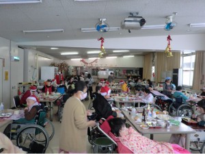 静心園クリスマス会2014①